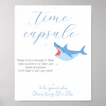 Piscine d'été pour les requins et capsule d'heure 