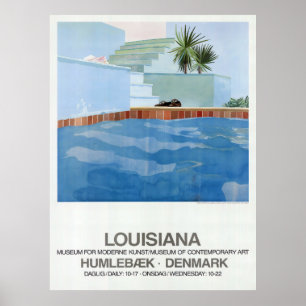 Affiche Piscine et marches