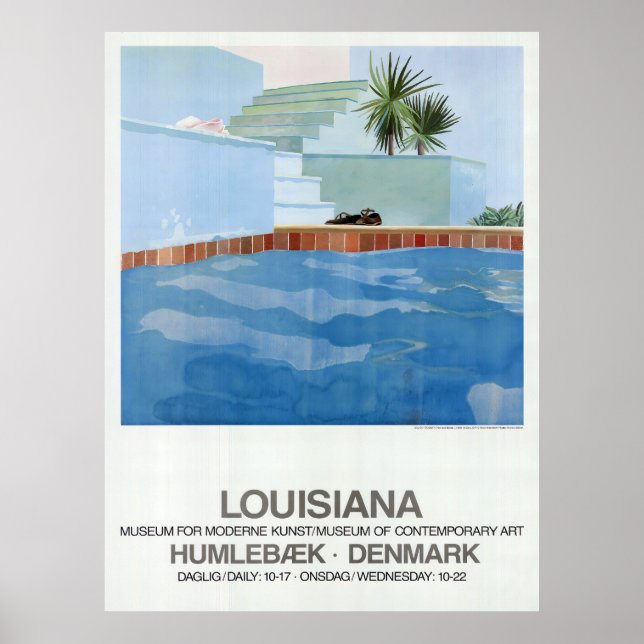 Affiche Piscine et marches (Devant)