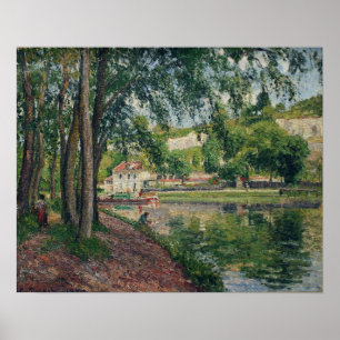 Affiche Pissarro - Canal du Loing 1902