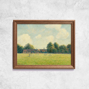 Affiche Pissarro Hampton Court Célèbre Old Art
