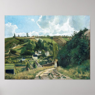 Affiche Pissarro - Jalais Hill, Pontoise,