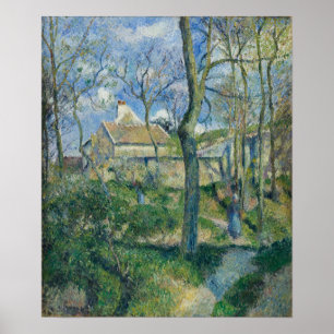 Affiche Pissarro - Le Chemin Vers Les Pouilleux Pontoise