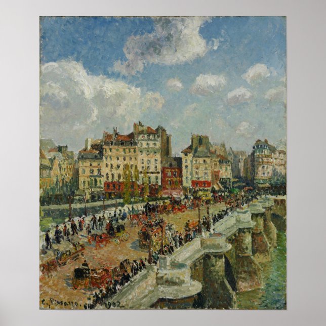 Affiche Pissarro - Le Pont-Neuf (Devant)