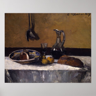 Affiche Pissarro - Nature morte
