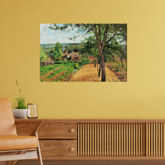 Affiche Pissarro - Orchards de Louveciennes, art