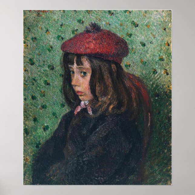 Affiche Pissarro - Portrait De Felix 1881 (Devant)