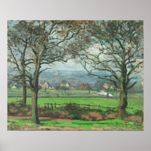 Affiche Pissarro - Près De Sydenham Hill