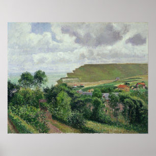 Affiche Pissarro - Vue De Berneval 1900