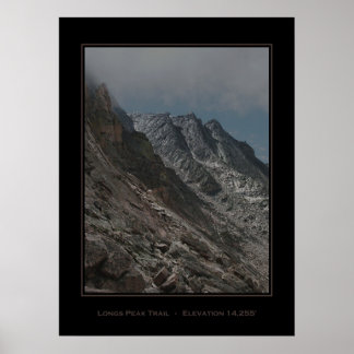 Affiche Piste de pointe Jagged Longs