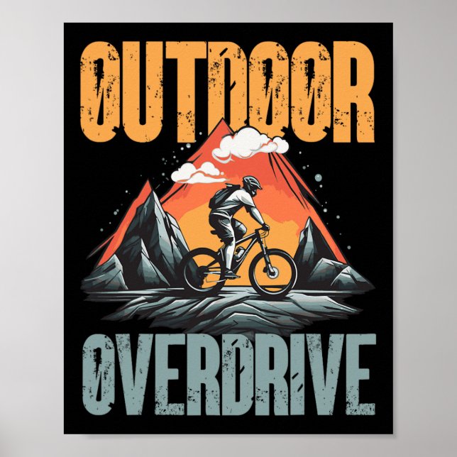 Affiche Piste de vtt Outdoor Overdrive  (Devant)