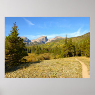 Affiche Piste du lac Nymph au début de l'automne