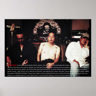 AFFICHE PISTOL JAZZ ポスター(大)