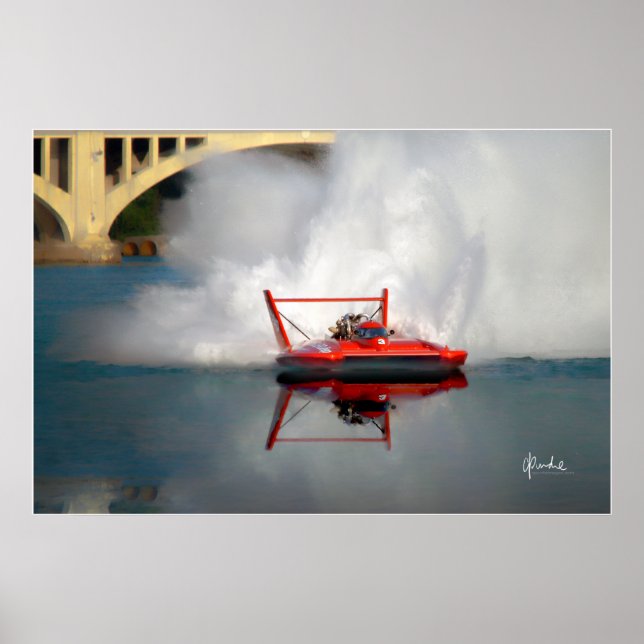 Affiche "Piston Power" (Devant)