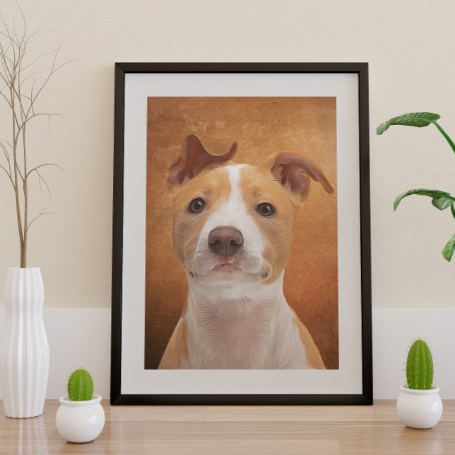 Affiche Pitbull (Créateur téléchargé)