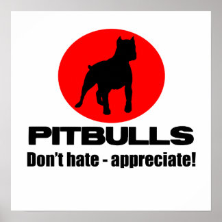 Affiche Pitbulls - Ne pas haïr, Apprécier l'affiche Imprim
