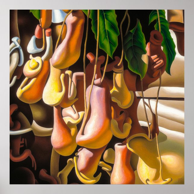 Affiche Pitcher Plant - Canvas Art Print (Devant)