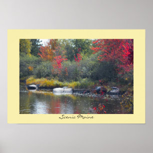 Affiche Pittoresque Maine