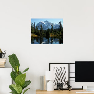 Affiche Pittoresque Mount Shuksan, Washington Photographie