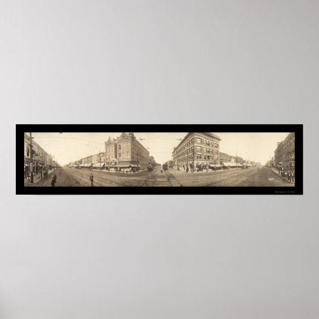 Affiche Pittsburg, KS Photo 1909 (Devant)