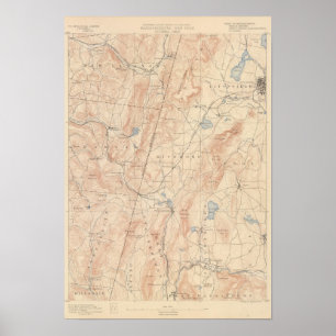 Affiche Pittsfield, Massachusetts