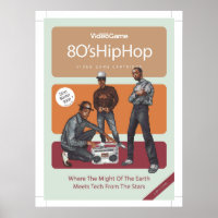 Pixel hip hop des années 80
