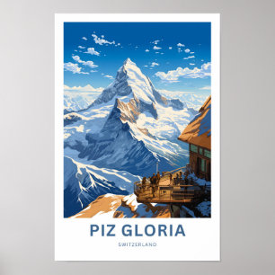 Affiche Piz Gloria Suisse Imprimer