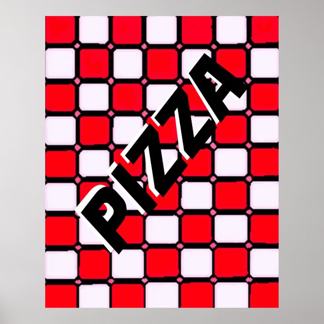 AFFICHE PIZA (Devant)