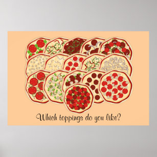 Affiche Pizza