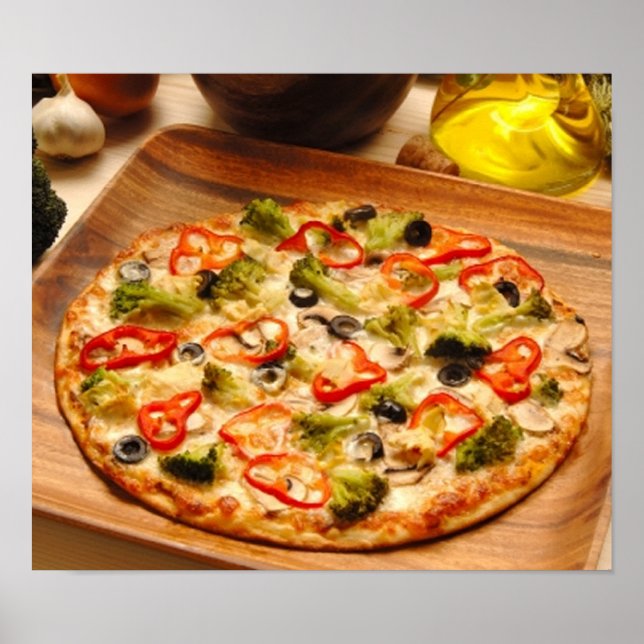 Affiche Pizza (Devant)