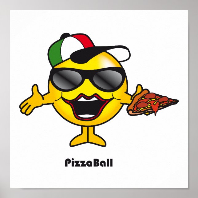 Affiche Pizza Ball (Devant)