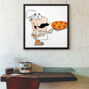 Affiche Pizza Cook