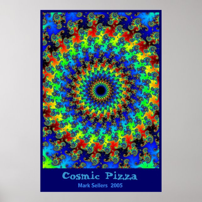 Affiche Pizza cosmique (Devant)