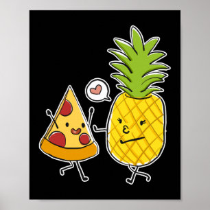 Affiche Pizza D'Ananas Pizza Hawaiienne Pizza Ananas Sur P