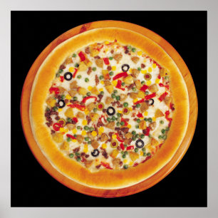 Affiche Pizza de luxe