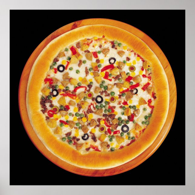 Affiche Pizza Deluxe (Devant)