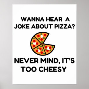 Affiche Pizza Joke