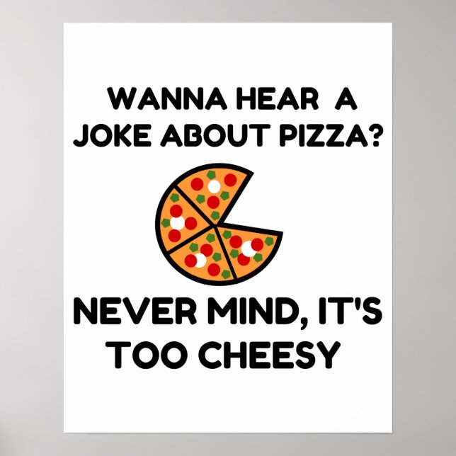 Affiche Pizza Joke (Devant)