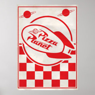 Affiche Pizza Planet