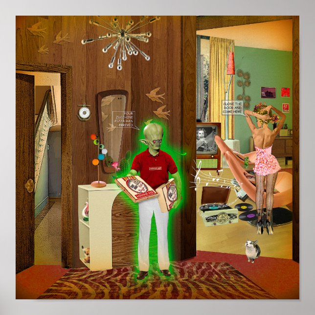 Affiche Pizza Zucchini (Devant)