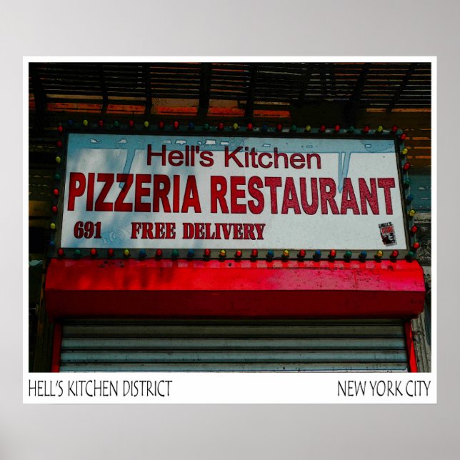 AFFICHE PIZZERIA AIDE LA CUISINE- (Devant)