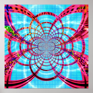 Affiche Plafond abstrait 1.3b