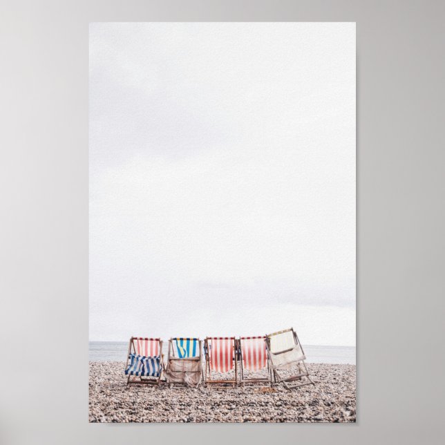 Affiche Plage (Devant)