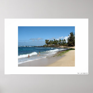 Affiche plage