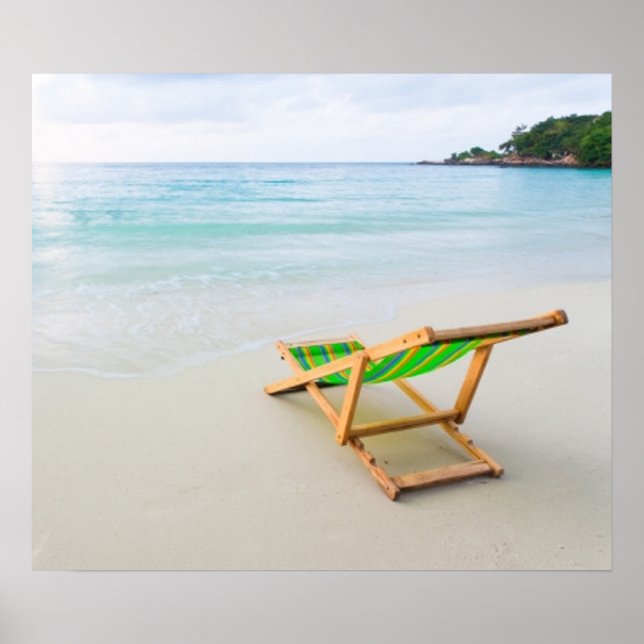 Affiche Plage (Devant)