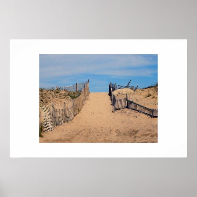 Affiche Plage (Devant)