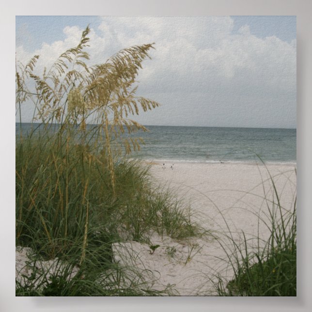 Affiche Plage (Devant)