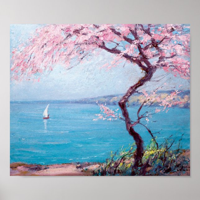 Affiche Plage à Biarritz, France (par Kimon Loghi) (Devant)