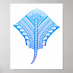 Affiche plage_bleu_éponge_bleu