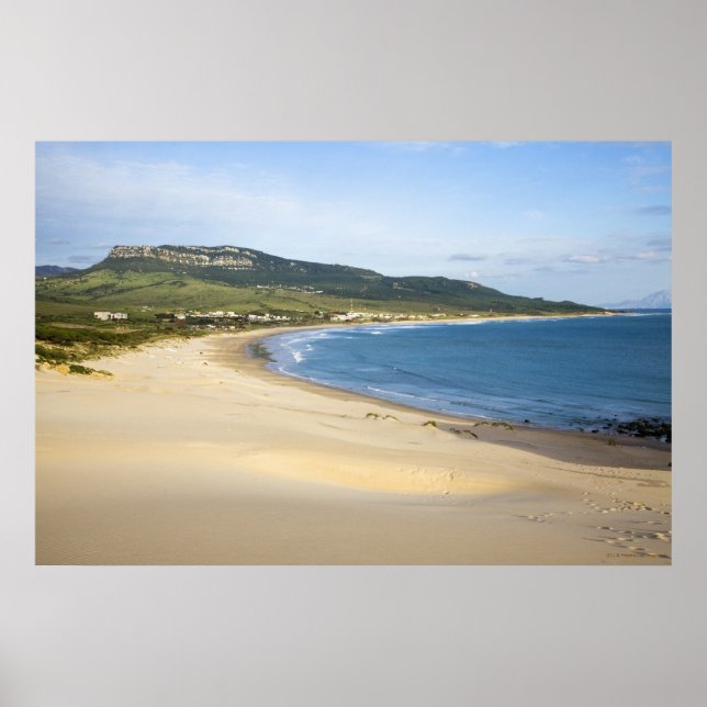 Affiche Plage Côtière Le Long De La Côte Près De Tarifa (Devant)